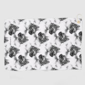 Serviette De Golf Stella le chat gris (Horizontal)