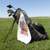 Serviette De Golf Stockholm Suède (Vert)