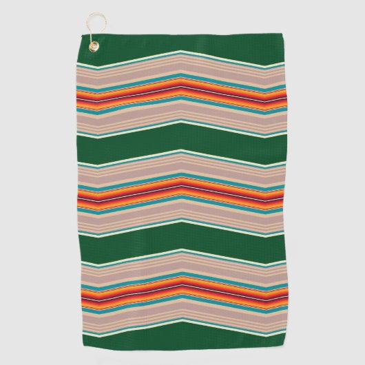 Serviette De Golf Stripes Motif-3 Golf Towne (Devant)
