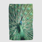 Serviette De Golf Strut Peacock (Devant)