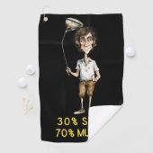 Serviette De Golf Stud Muffin (En situation)