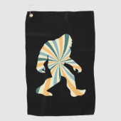 Serviette De Golf Style Bigfoot Squatchy Retro 90s (Devant)