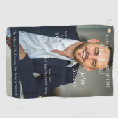 Serviette De Golf Style de couverture du magazine Husband Irresistib (Horizontal)