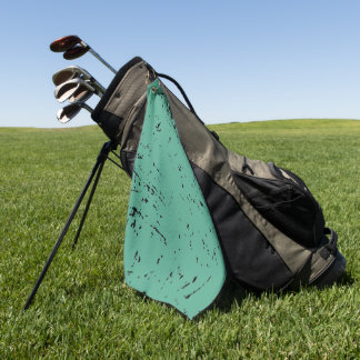 Serviette De Golf Style Grunge vert