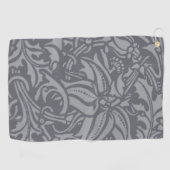Serviette De Golf Style Scottish Thistle Knot William Morris (Horizontal)