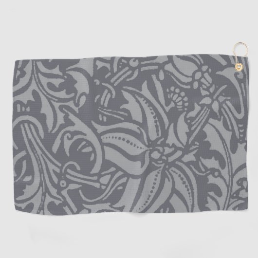 Serviette De Golf Style Scottish Thistle Knot William Morris (Horizontal)