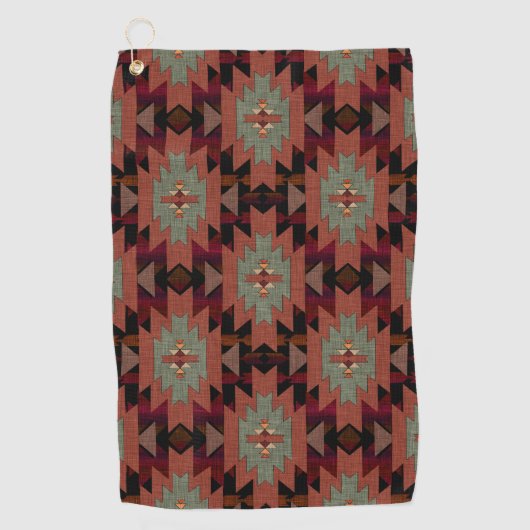 Serviette De Golf Style Sud-Ouest Belle (Devant)