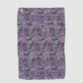 Serviette De Golf Succulent pourpre (Devant)