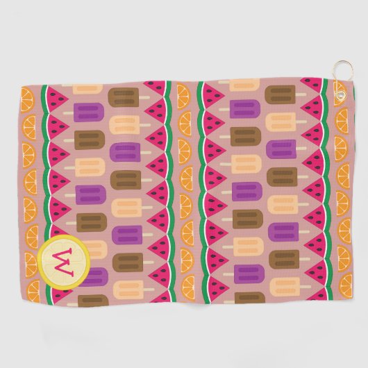 Serviette de golf Summer Sweets (Horizontal)