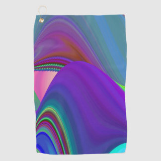Serviette De Golf Summerfeel, Rainbowart 3D Abstrait