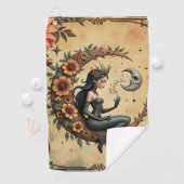 Serviette De Golf Sunflower Crescent Queen  (En situation)