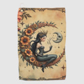 Serviette De Golf Sunflower Crescent Queen  (Devant)
