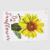 Serviette De Golf Sunflower Golf Towel (Horizontal)