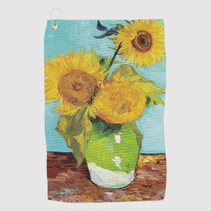 Serviette De Golf Sunflowers Vincent van Gogh