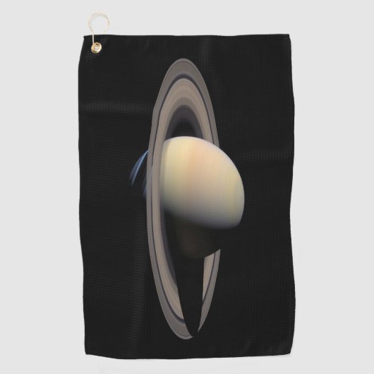 Serviette De Golf Sunlit Saturn Gas géant Planet par Cassini (Devant)