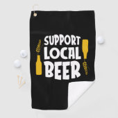 Serviette De Golf Support de la bière locale (En situation)
