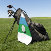 SERVIETTE DE GOLF SUR LES VERTS (Vert)