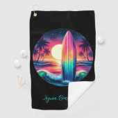Serviette De Golf Surboard Escape (En situation)