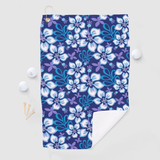 Serviette De Golf Surf JUNGLE (COMBO BLEU) (En situation)