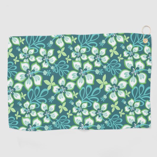 Serviette De Golf Surf JUNGLE (COMBO TURQUOISE) (Horizontal)
