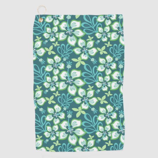 Serviette De Golf Surf JUNGLE (COMBO TURQUOISE) (Devant)