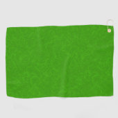 Serviette De Golf Surface texturée vert clair à motif tourbillonnant (Horizontal)