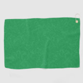 Serviette De Golf Surface verte texturée avec un motif tourbillonnan (Horizontal)