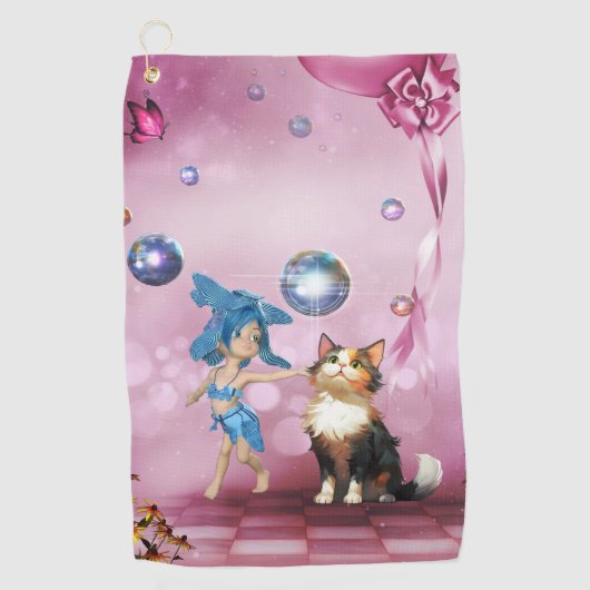 Serviette De Golf Sweet fairy (Devant)