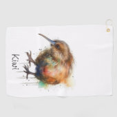 Serviette De Golf Sweet Kiwi, coutume (Horizontal)