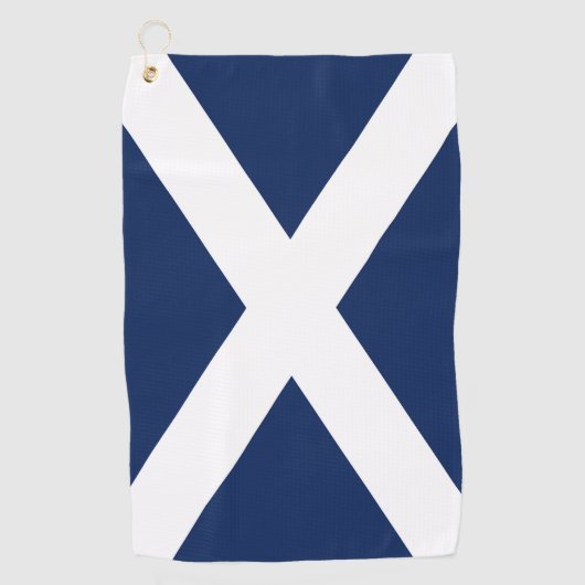 Serviette De Golf Symbole du drapeau de Tenerife Ecosse (Devant)