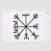 SERVIETTE DE GOLF SYMBOLE VIKING DE VÉVISE (Horizontal)