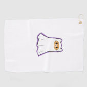 Serviette De Golf T-shirt classique chat fantôme_3 (Horizontal)
