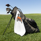 Serviette De Golf T-shirt classique Chats de cuisine Halloween (Vert)