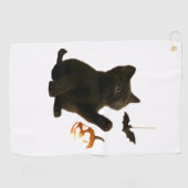 Serviette De Golf T-Shirt classique en forme de charrette et de lant (Horizontal)