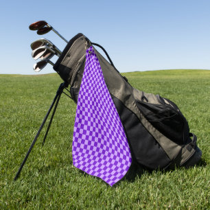 Serviette De Golf Tableau de contrôle combiné violet par ShirleyTayl