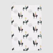 Serviette De Golf Taco à propos d'amour (Devant)