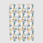Serviette De Golf Taco à propos d'amour | Motif Cactus (Devant)