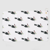 Serviette De Golf Taco à propos d'amour | Toucan Sombrero (Horizontal)