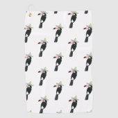 Serviette De Golf Taco à propos d'amour | Toucan Sombrero (Devant)