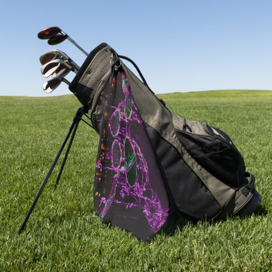 Serviette De Golf Tambours gtcnm (Vert)