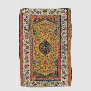 Serviette De Golf Tapis Persan Ancien Élégant Design