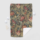 Serviette De Golf Tapisserie florale riche Brocade Antique Classique (En situation)