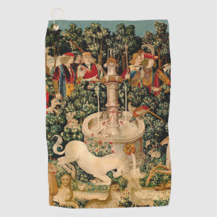 Serviette De Golf Tapisseries Unicorne Trouvé Légende Mythique