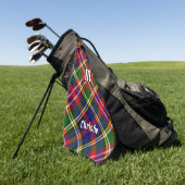 Serviette De Golf Tartan Clan Christie (Vert)