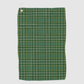 Serviette De Golf Tartan d'écossais de Currie de clan (Devant)