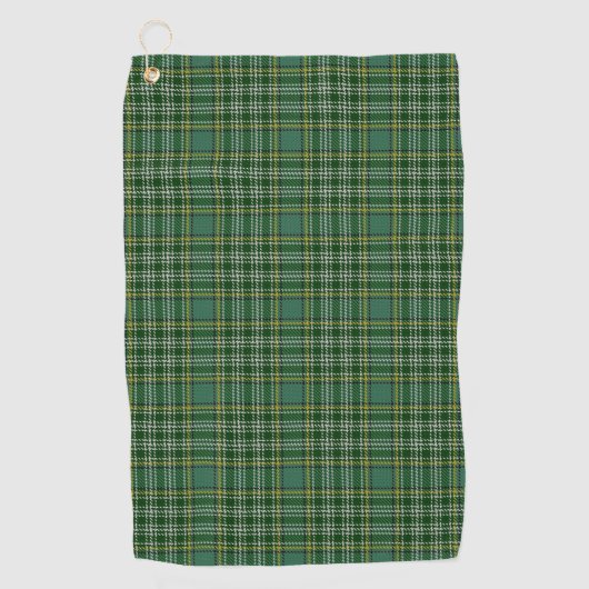 Serviette De Golf Tartan d'écossais de Currie de clan (Devant)