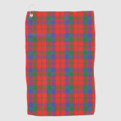 Serviette De Golf Tartan d'écossais de Donnachaidh Robertson de clan (Devant)