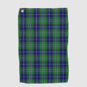 Serviette De Golf Tartan d'écossais de Douglas de clan (Devant)