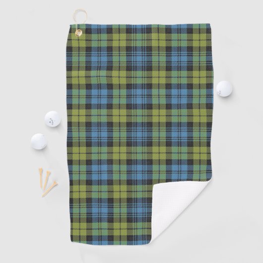Serviette De Golf Tartan d'écossais de famille de Campbell (En situation)