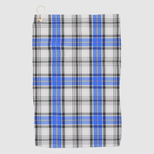Serviette De Golf Tartan d'écossais de Hannay de clan (Devant)